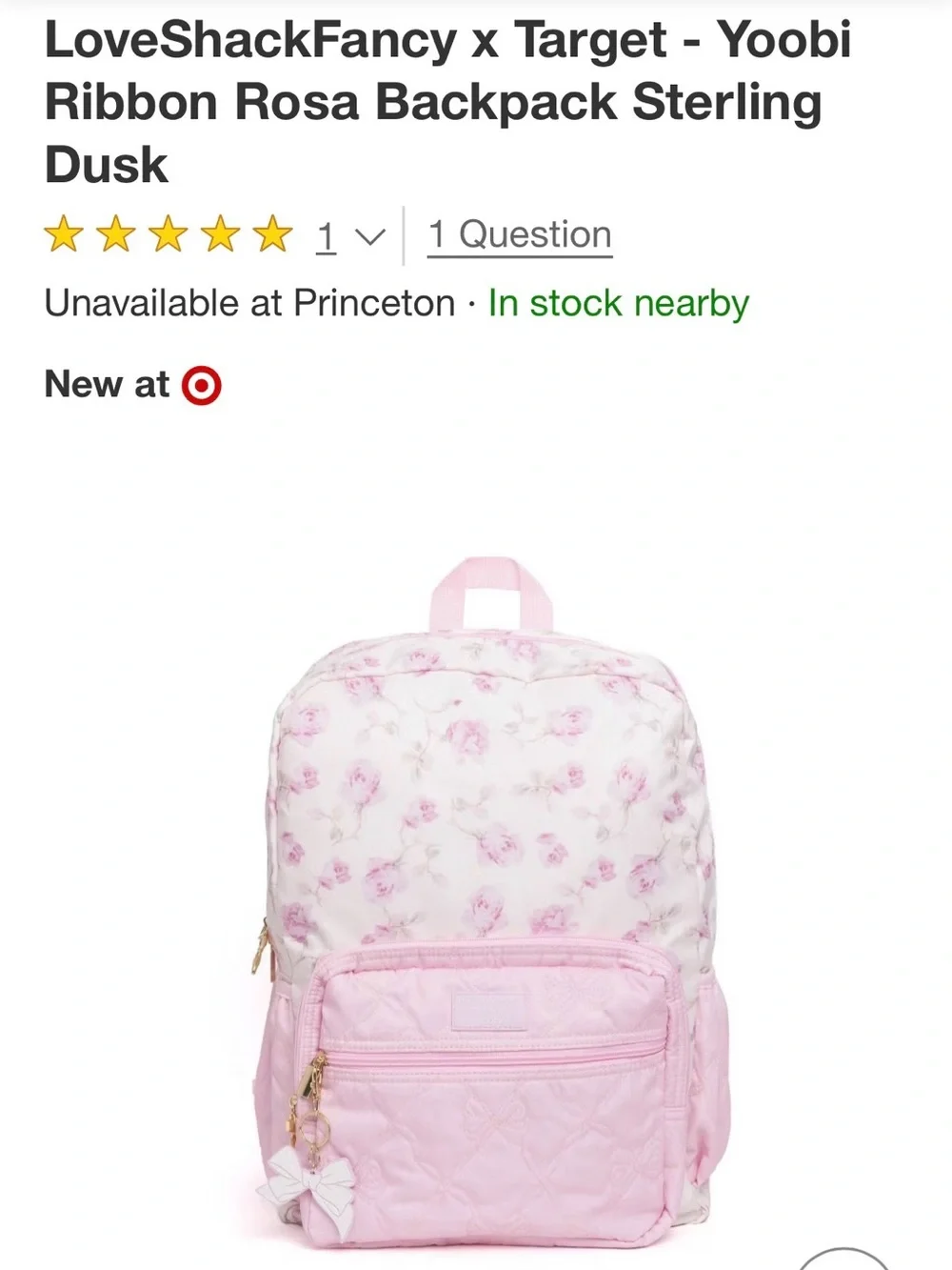 LoveShackFancy Ribbon Rosa Sterling Dusk